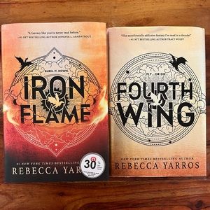 Iron Flame + Fourth Wing, Book Series by Rebecca Yarros